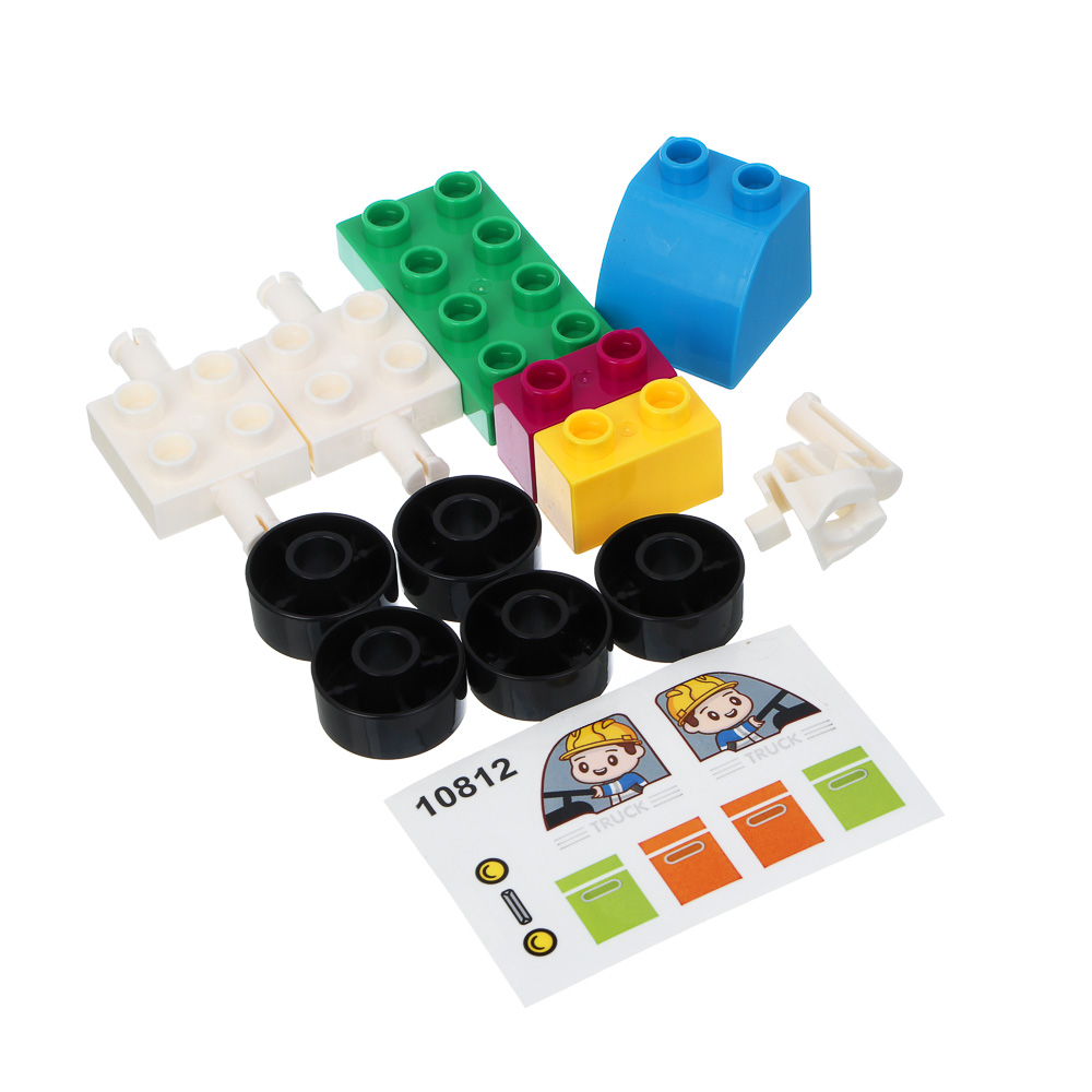 Конструктор развивающий "Транспорт", ABS, арт.№ 891-343