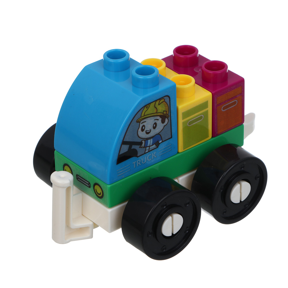 Конструктор развивающий "Транспорт", ABS, арт.№ 891-343