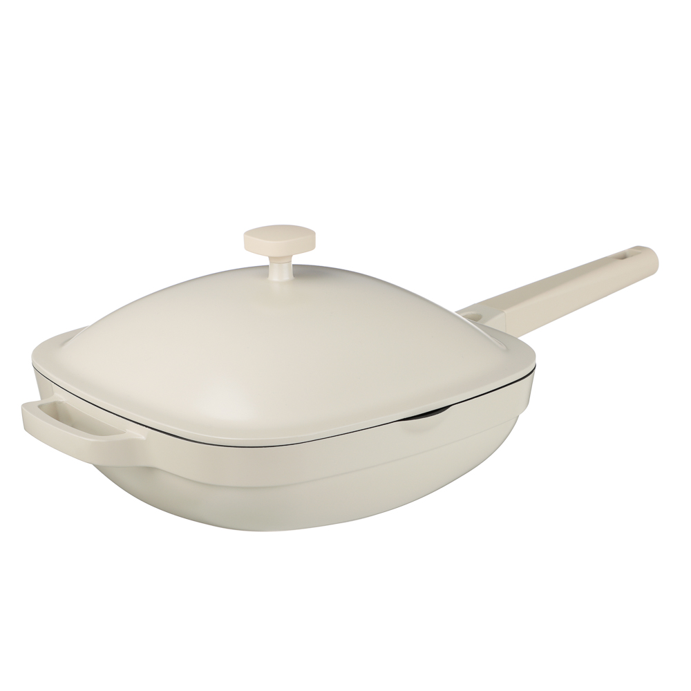 SATOSHI Мулон Сотейник с крышкой литой, 3,7л, d26см, антипригарное покрытие, индукция, арт.№ 846-718