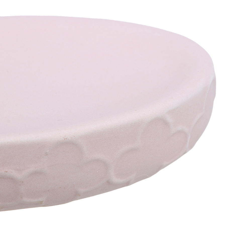 VETTA Мыльница, керамика, 13x8,5x2,5 см, Оливия, персиковый, арт.№ 478-188