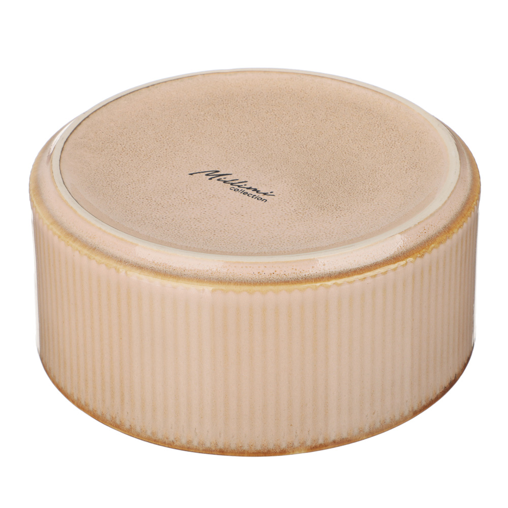 MILLIMI Кантри салатник 14,0см, 590мл, керамика, бежевый, арт.№ 824-232