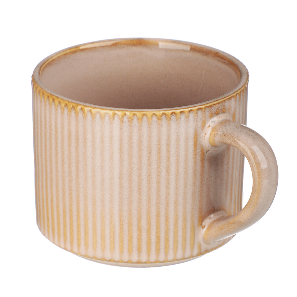 MILLIMI Кантри кружка 230мл, керамика, бежевый, арт.№ 824-233