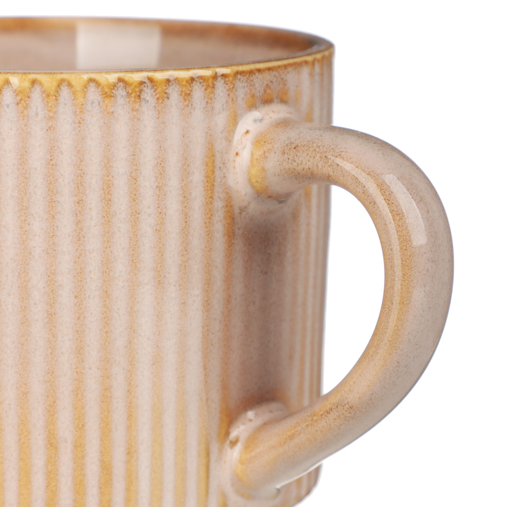 MILLIMI Кантри кружка 230мл, керамика, бежевый, арт.№ 824-233