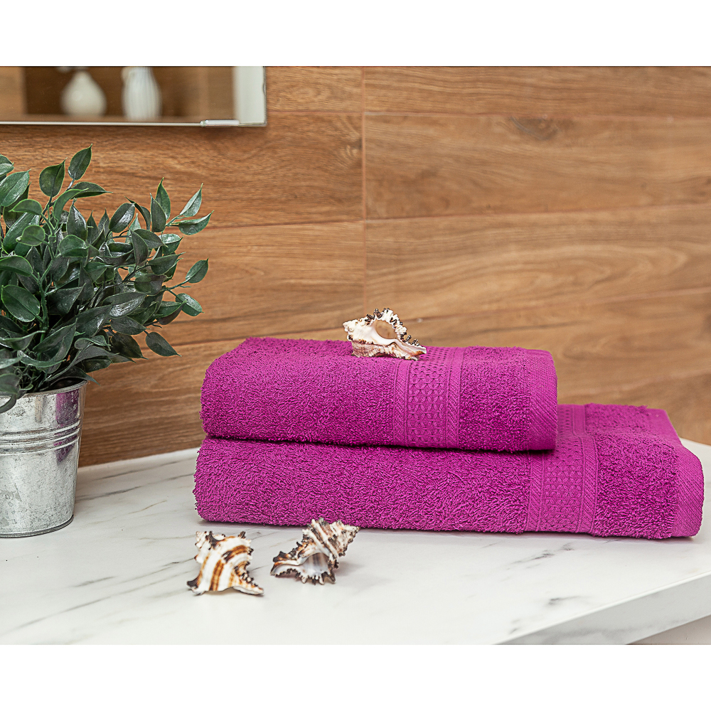 PROVANCE Наоми Полотенце махровое, 100% хлопок, 70х130см, 360гр/м, сливовый, арт.№ 484-938
