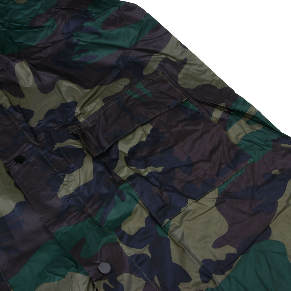 Дождевик-плащ "Камуфляж" тм INBLOOM, XXXL, оксфорд, ПВХ, 180 мкм, арт.№ 457-200