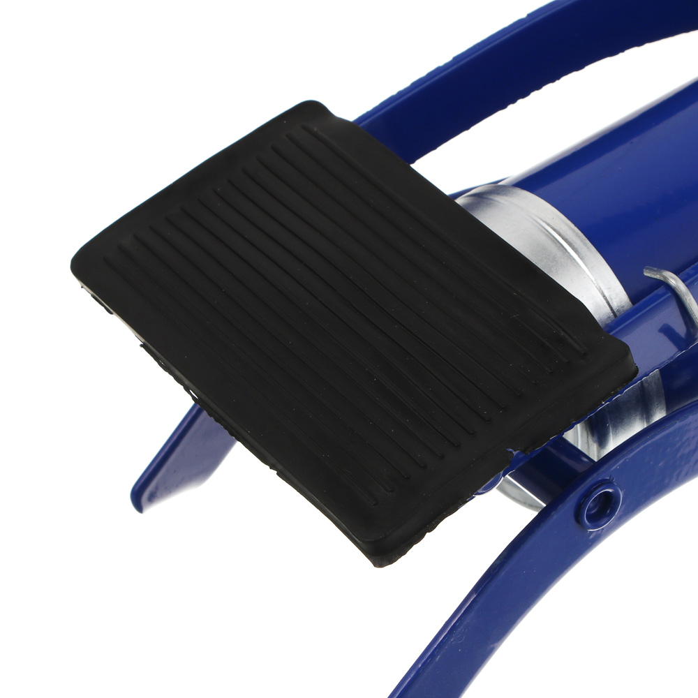 Насос ножной с манометром, тм BY SPORT, 22x9см, металл, арт.№ 069-004