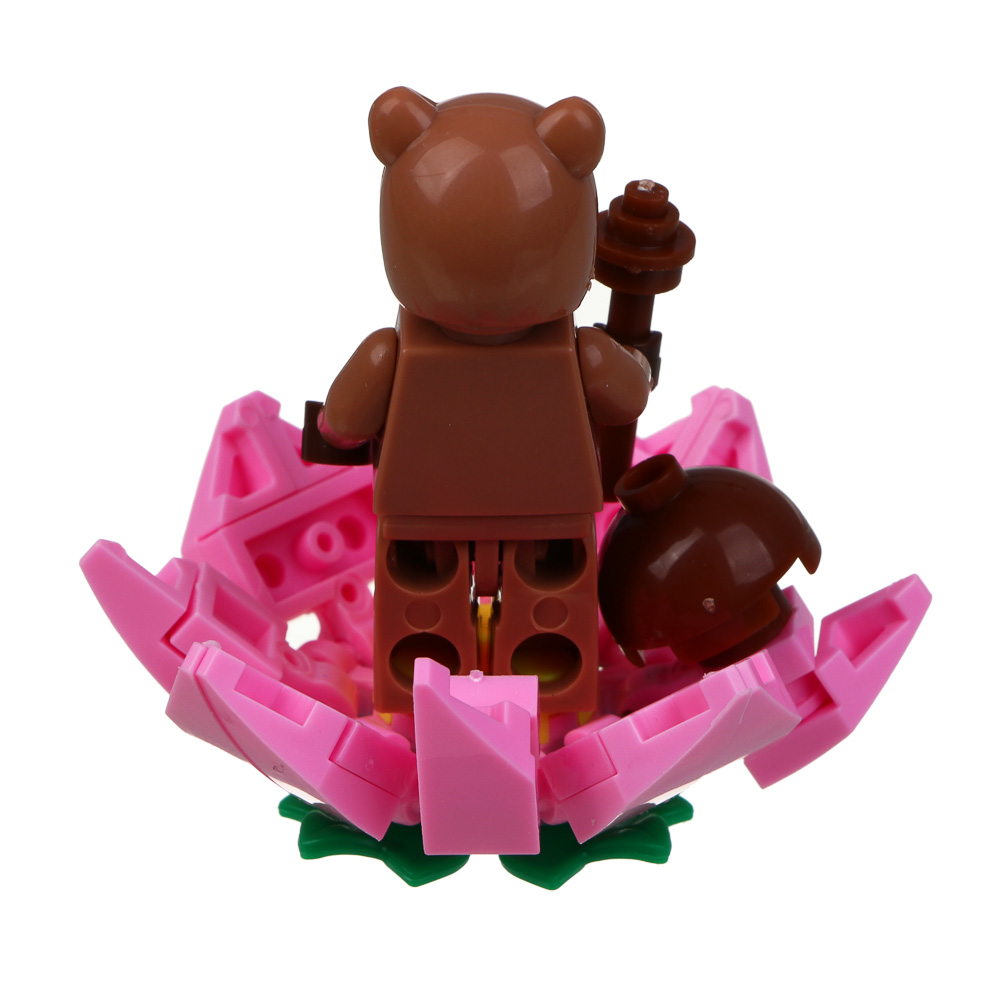 ИГРОЛЕНД Конструктор "Мир Капибарчиков", 14,5х4х9,5 см, ABS, 6 видов, арт.№ 858-067