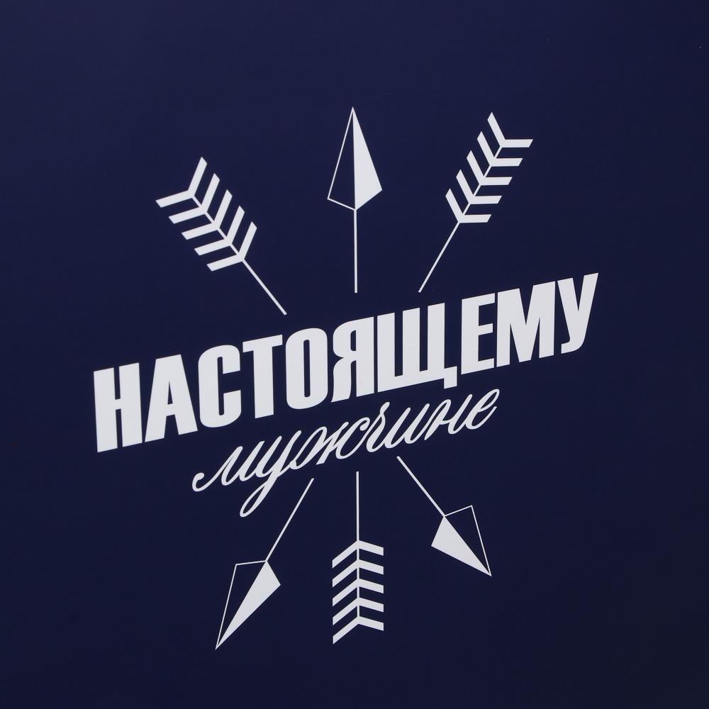 Пакет подарочный тм LADECOR "Лучшему мужчине", L 26x32x10 см, бумага, арт.№ 507-519