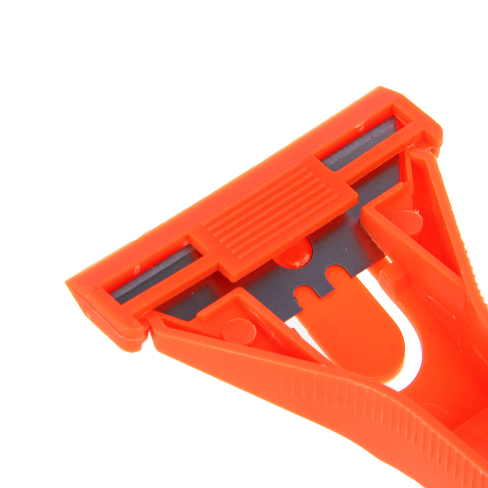 ЕРМАК Скребок универсальный для поверхностей: стеклокерамика,стекло,плитка.3 лезвия 19мм в комплекте, арт.№ 683-168