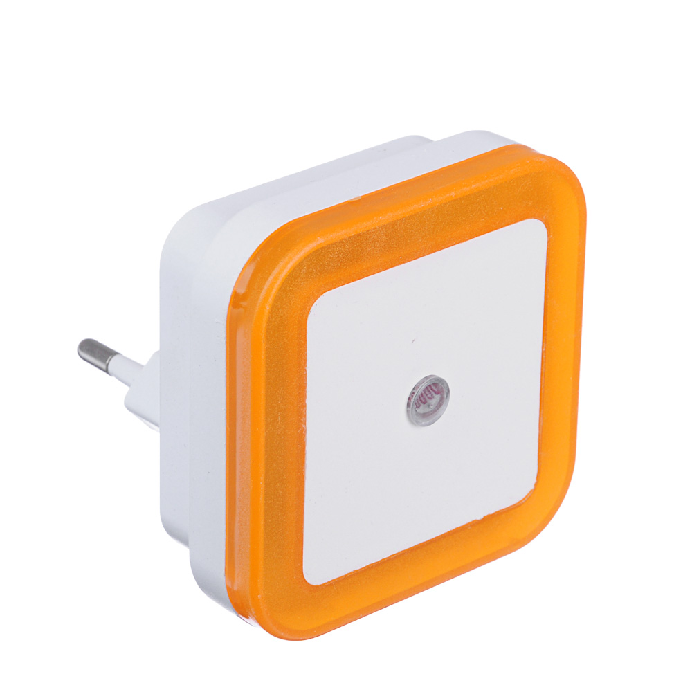 Светильник-ночник в розетку FORZA 220-240В, пластиковый с датчиком освещения LED, арт.№ 417-044