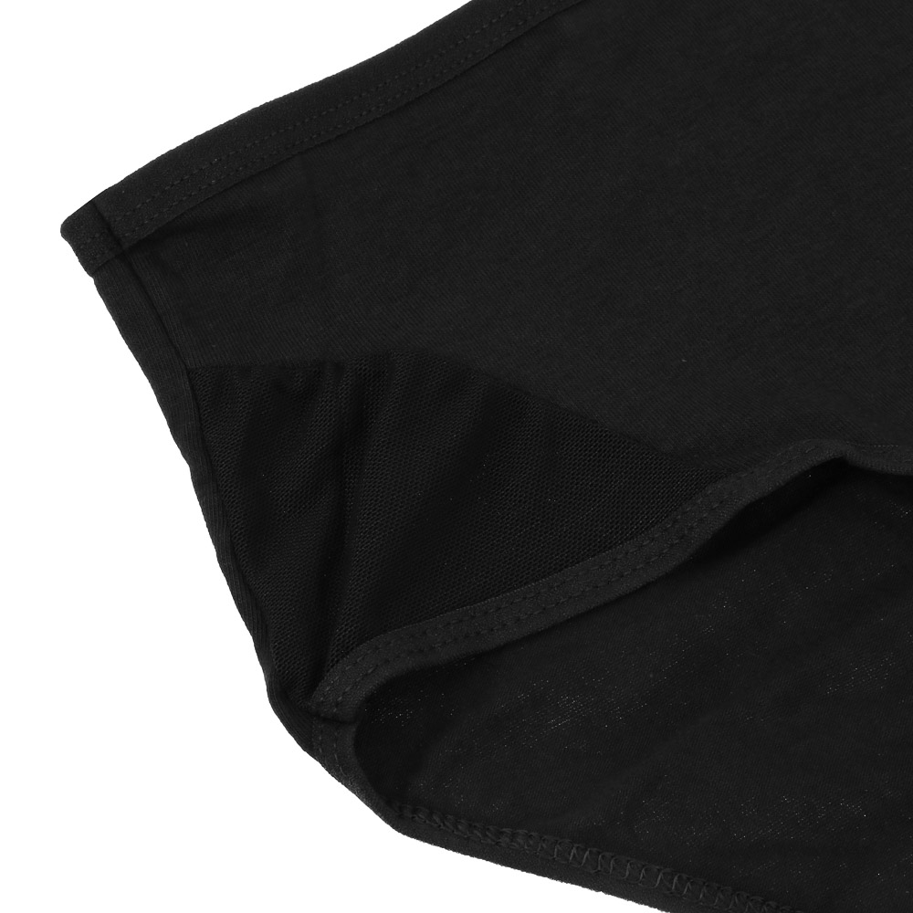 GALANTE Трусы женские макси с декором, р.54, 95%хлопок, 5%спандекс, черный, НБ25-15, арт.№ 331-370