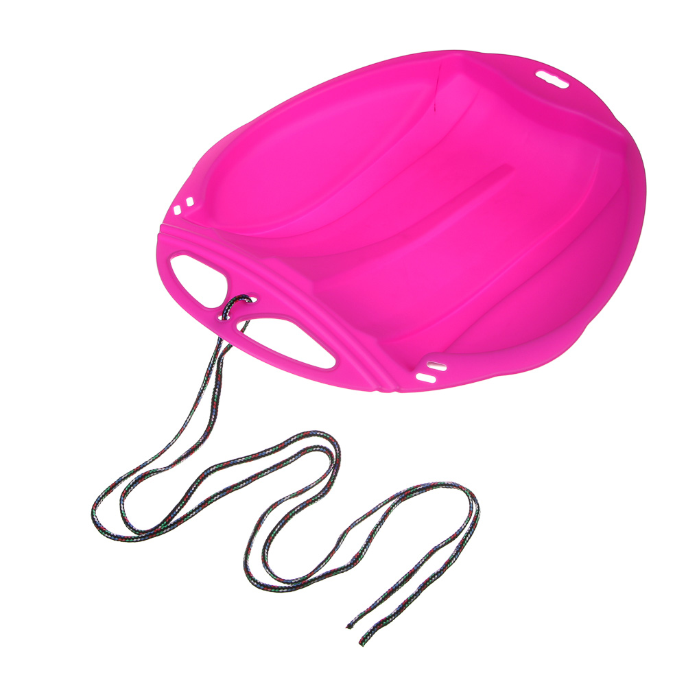 BY SPORT Ледянка пластиковая, размер 48х42см, РР, цвета МИКС, арт.№ 078-017