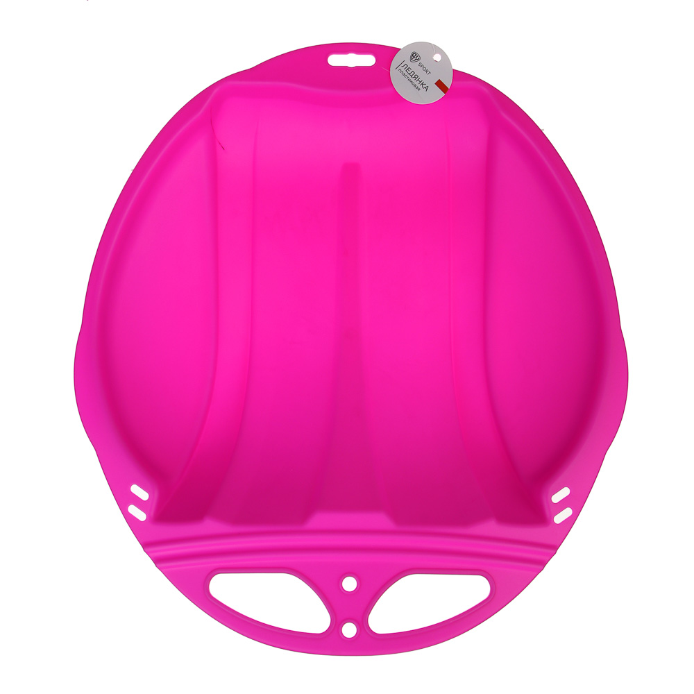 BY SPORT Ледянка пластиковая, размер 48х42см, РР, цвета МИКС, арт.№ 078-017