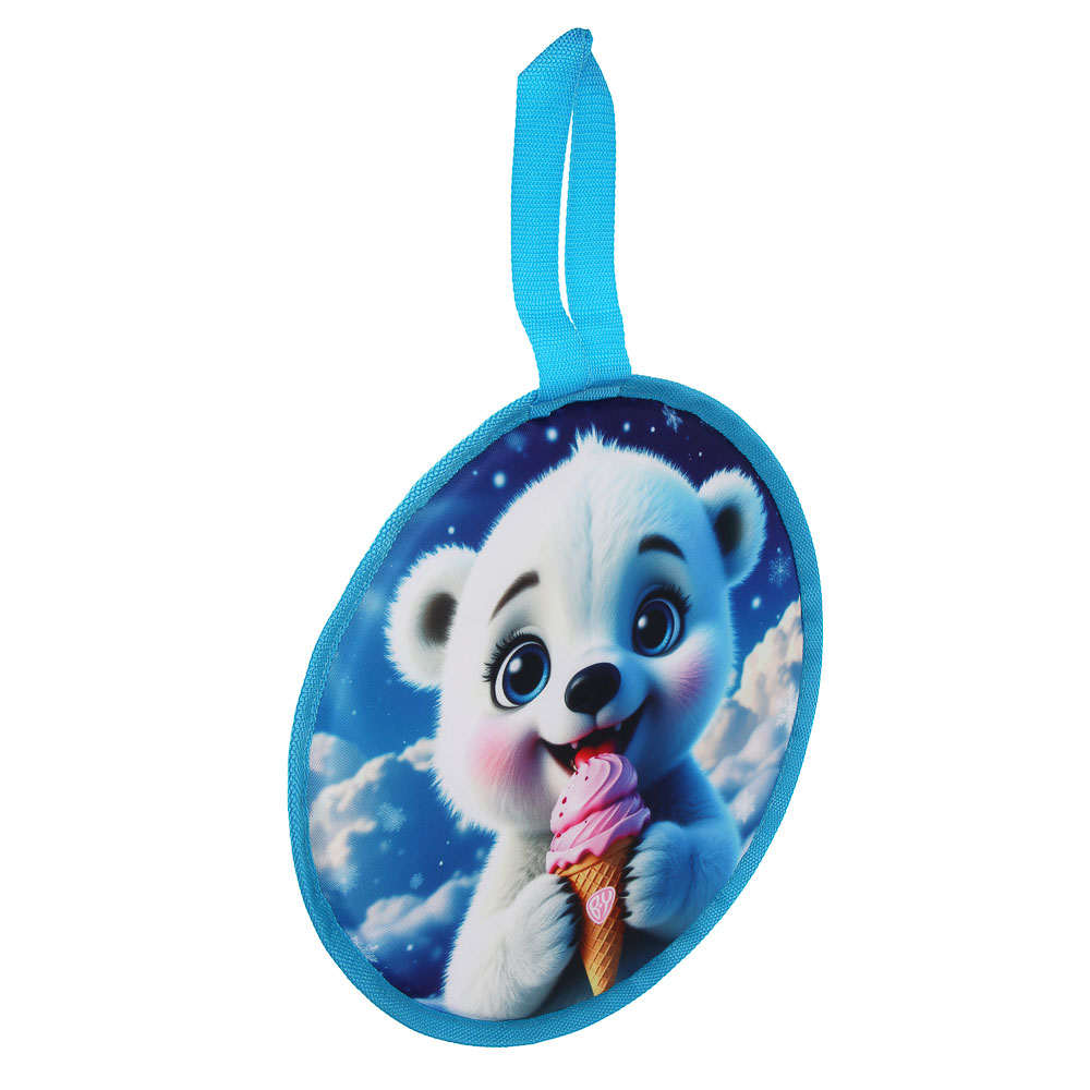 BY SPORT Ледянка мягкая, вспененная, диаметр 37см, оксфорд 600D, PVC, ППЭ, МИКС, арт.№ 077-010