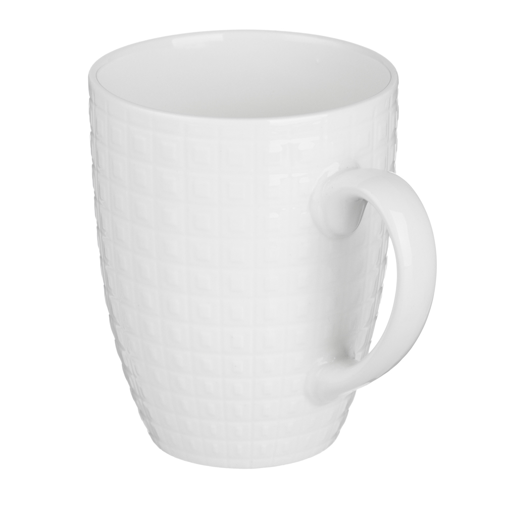 Кружка 350мл, фарфор, "Классик", белая, арт.№ 806-158