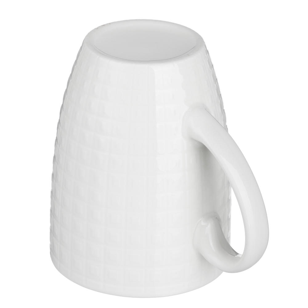 Кружка 350мл, фарфор, "Классик", белая, арт.№ 806-158