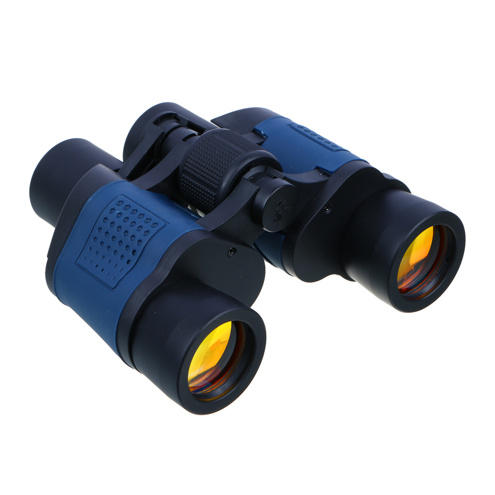 РУССО ТУРИСТО Бинокль туристический, 60х60, 18х7х15,5см, пластик, каучук, арт.№ 118-205