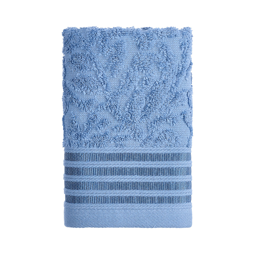 PROVANCE Нэви Полотенце махровое, 100% хлопок, 30х50см, 500гр/м, синий, арт.№ 484-146