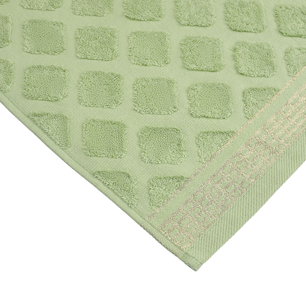 PROVANCE Эвкалипт Полотенце махровое, 100% хлопок, 50х90см, 420гр/м, зеленый, арт.№ 484-150