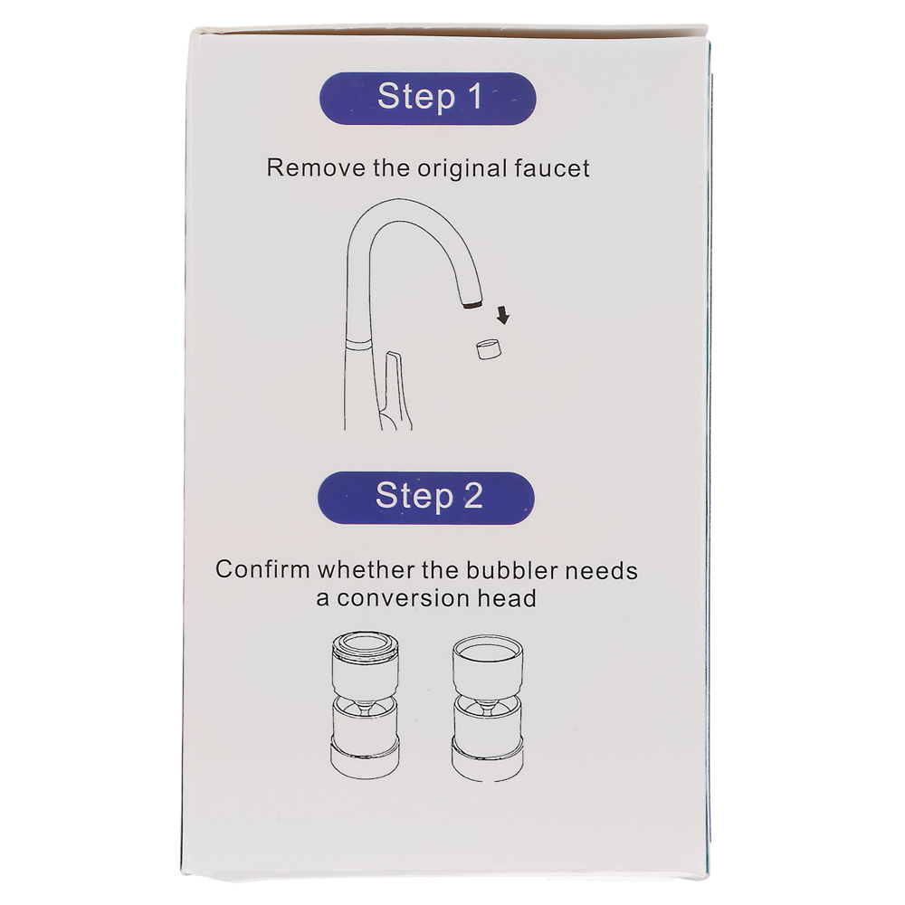 Аэратор-насадка для смесителя, LED, 3 цвета, пластик, хром, арт.№ 565-142