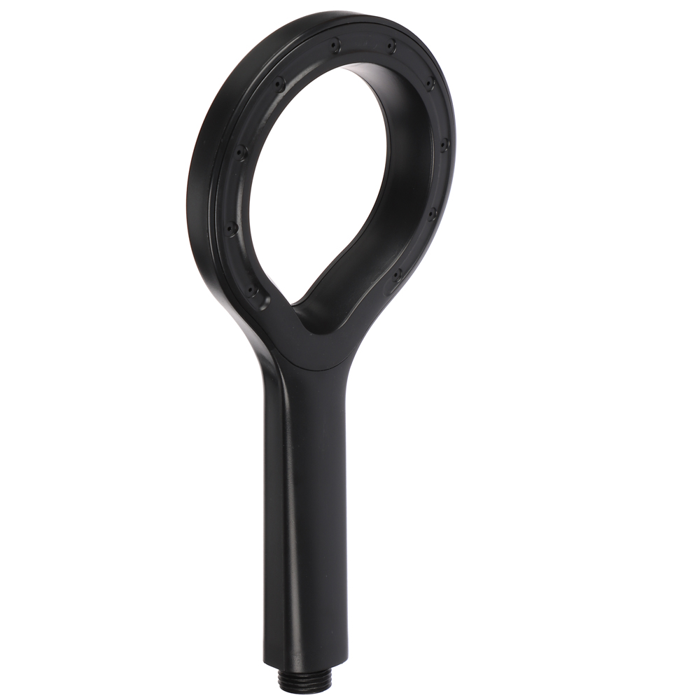 Лейка для душа, 1 режим, 120мм, черный, арт.№ 582-071