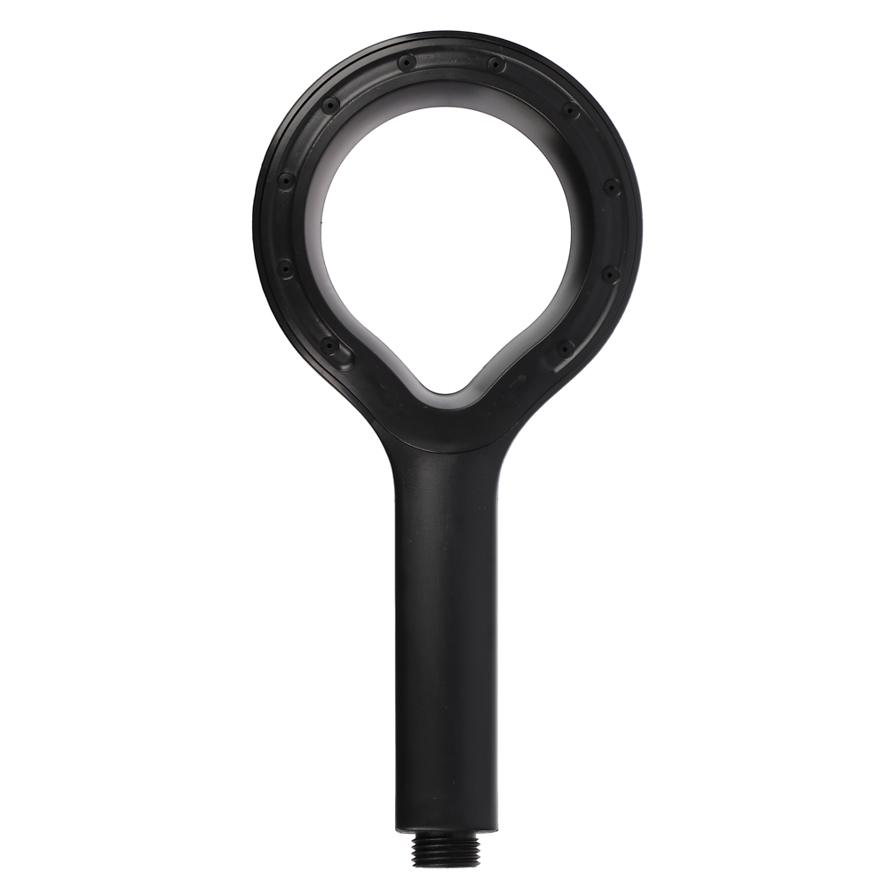 Лейка для душа, 1 режим, 120мм, черный, арт.№ 582-071