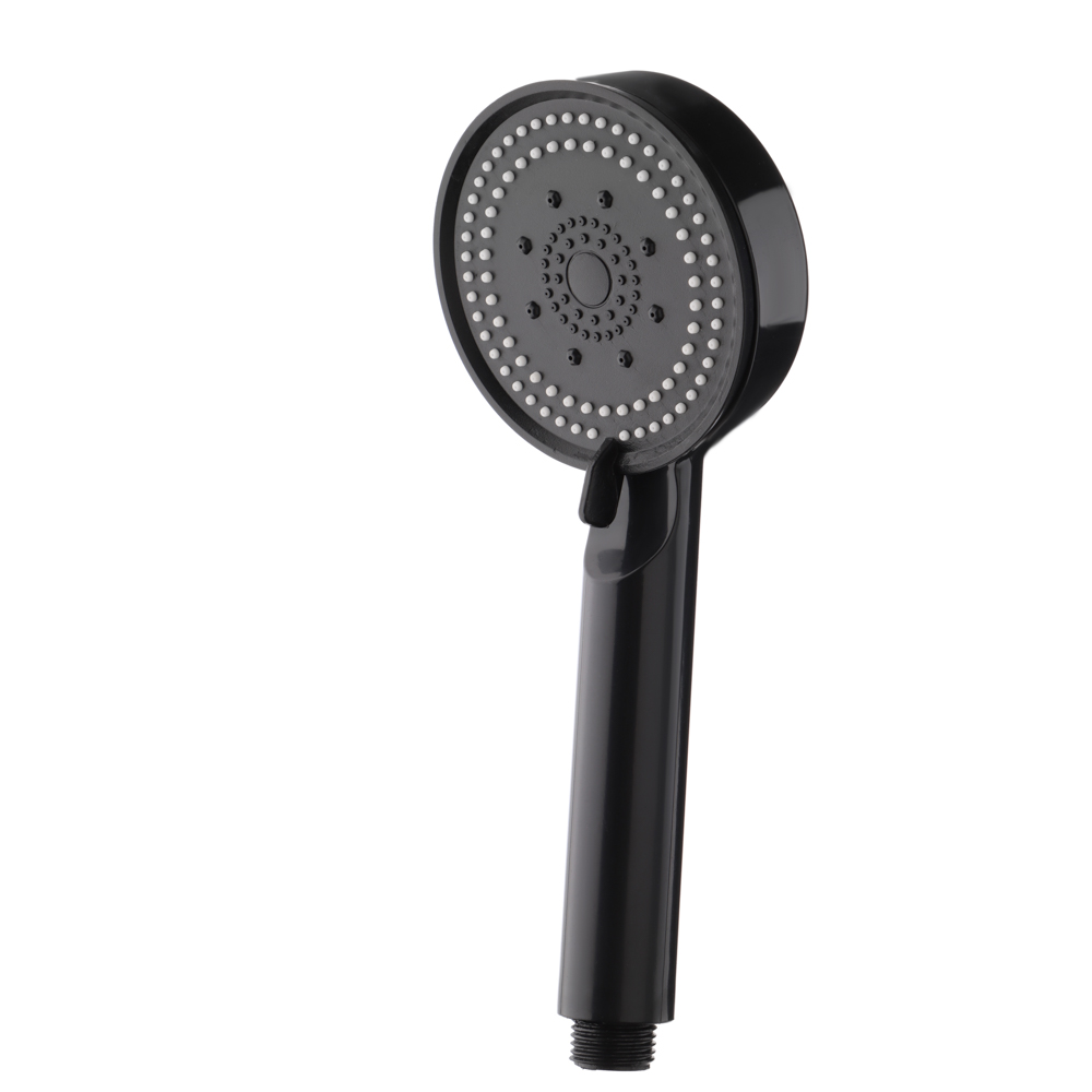 СоюзКран Лейка для душа, 5 режимов, 90мм, черная, арт.№ 582-072