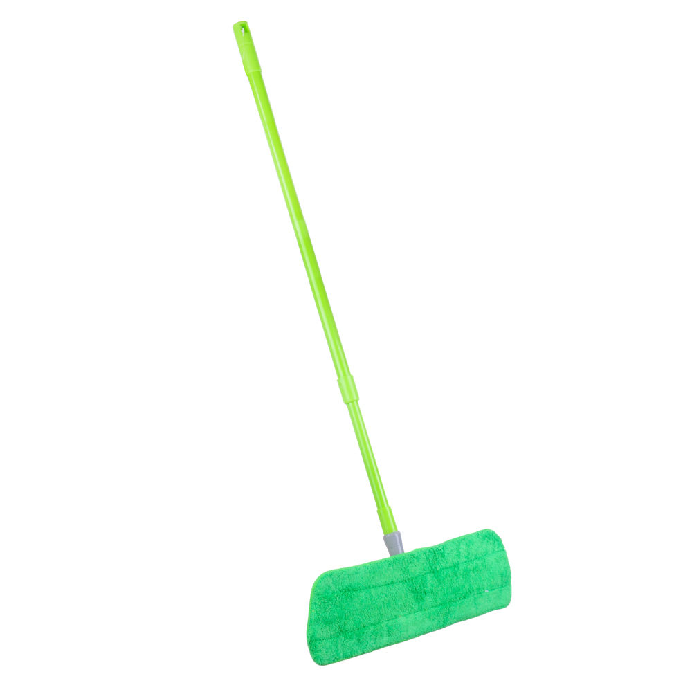 VETTA Швабра с насадкой из микрофибры на липучках, рукоятка металл окр., телескоп., 69-120см,NP-2011, арт.№ 444-275