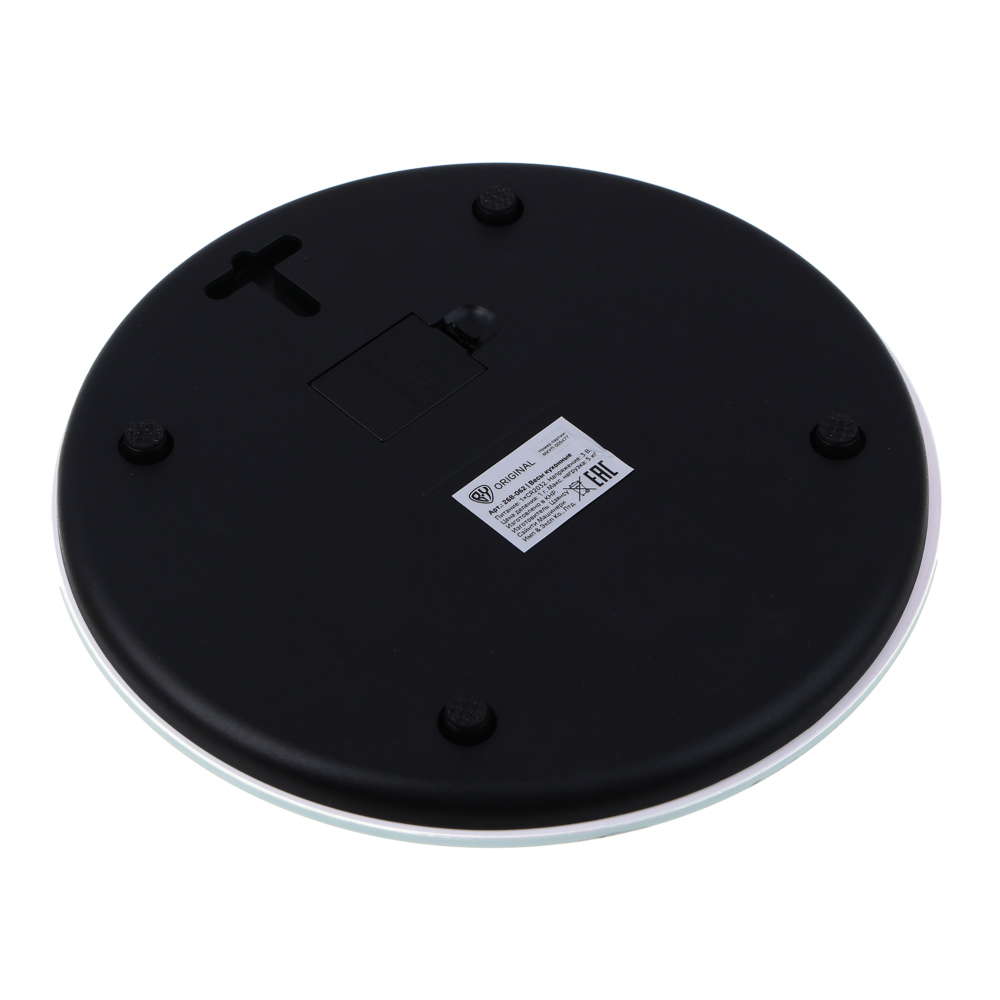 BY Русские Супергерои Весы кухонные электронные, кругл.стекло, макс.нагр. 5кг (точн.измер. 1гр) бел, арт.№ 268-062