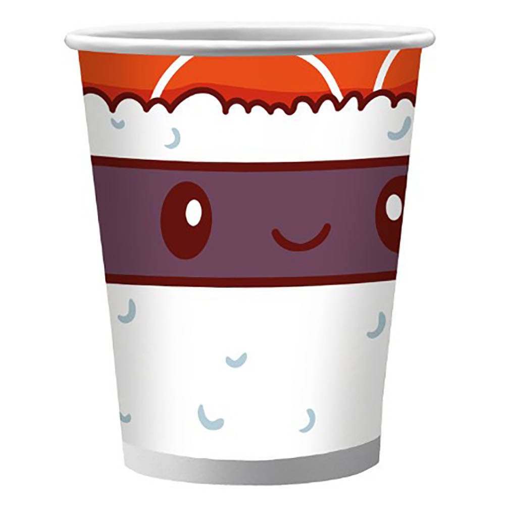 Набор бумажных стаканов Ожившая еда, 6 шт*250 мл, арт.№ 530-454
