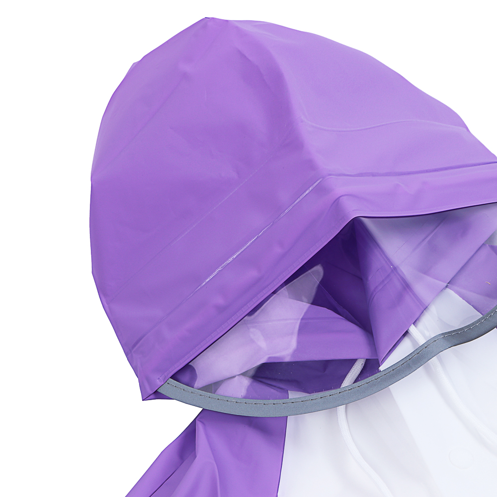 BY Русские Супергерои Дождевик детский с наклейками Василиса 130мкм 66х45см, EVA, арт.№ 188-116