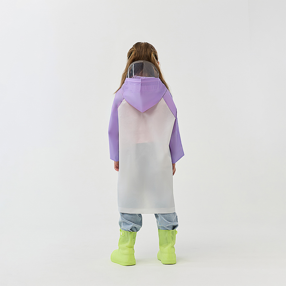 BY Русские Супергерои Дождевик детский с наклейками Василиса 130мкм 66х45см, EVA, арт.№ 188-116