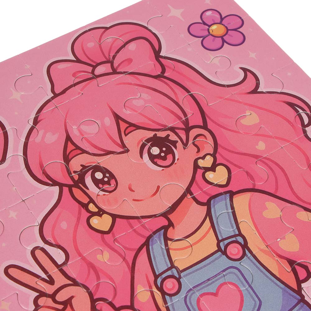 ХОББИХИТ Набор для творчества "Собирай и раскрашивай", картон, РР, 30х21см, 3 дизайна, арт.№ 285-225