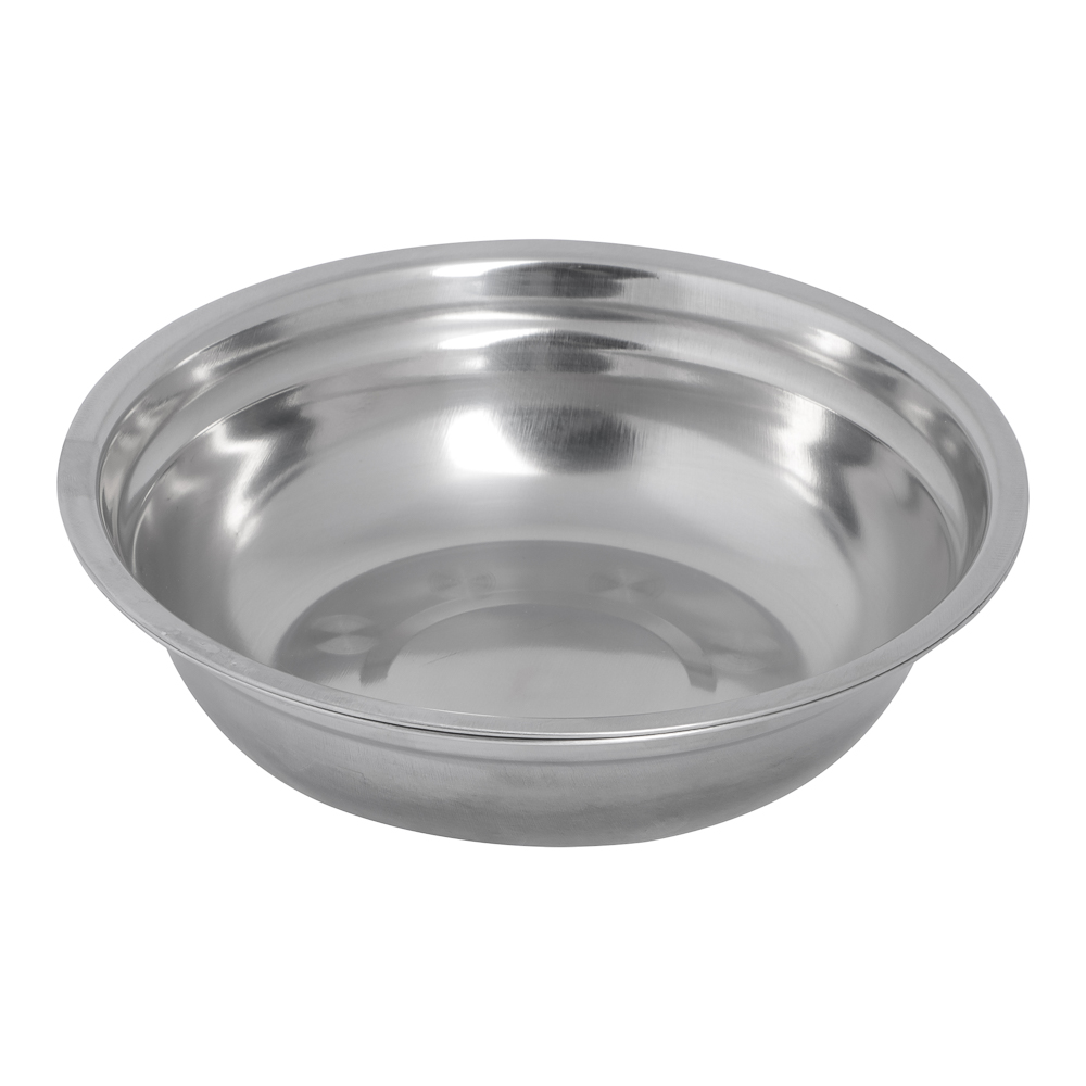 Тарелка походная тм РУССО ТУРИСТО, 19х5,5см, 410-я нерж.сталь, арт.№ 123-028