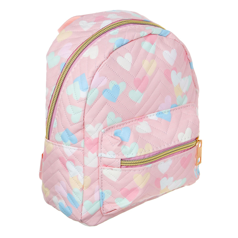 ЮL Лилита Рюкзак детский с сердечками, ПУ, 22х17х9см, 3 цвета, КЖС24-29, арт.№ 337-204