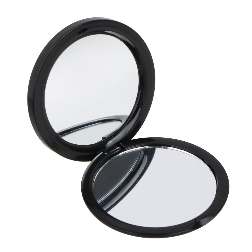 ЮНИLOOK Зеркало карманное, стекло, пластик, d6,8см, 10-12 дизайнов, арт.№ 301-239