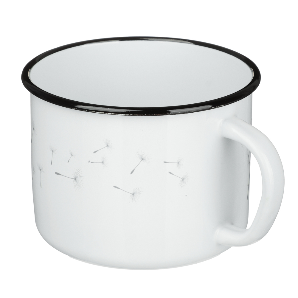 Одуванчик Кружка эмалированная 1л, индукция, арт.№ 894-582