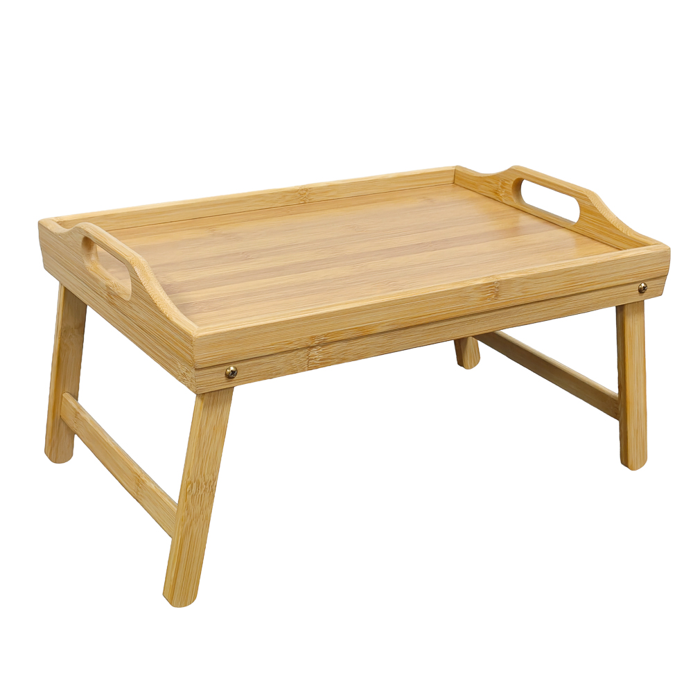 Столик-поднос тм VETTA, бамбук, 38x26x19,5 см, арт.№ 883-139