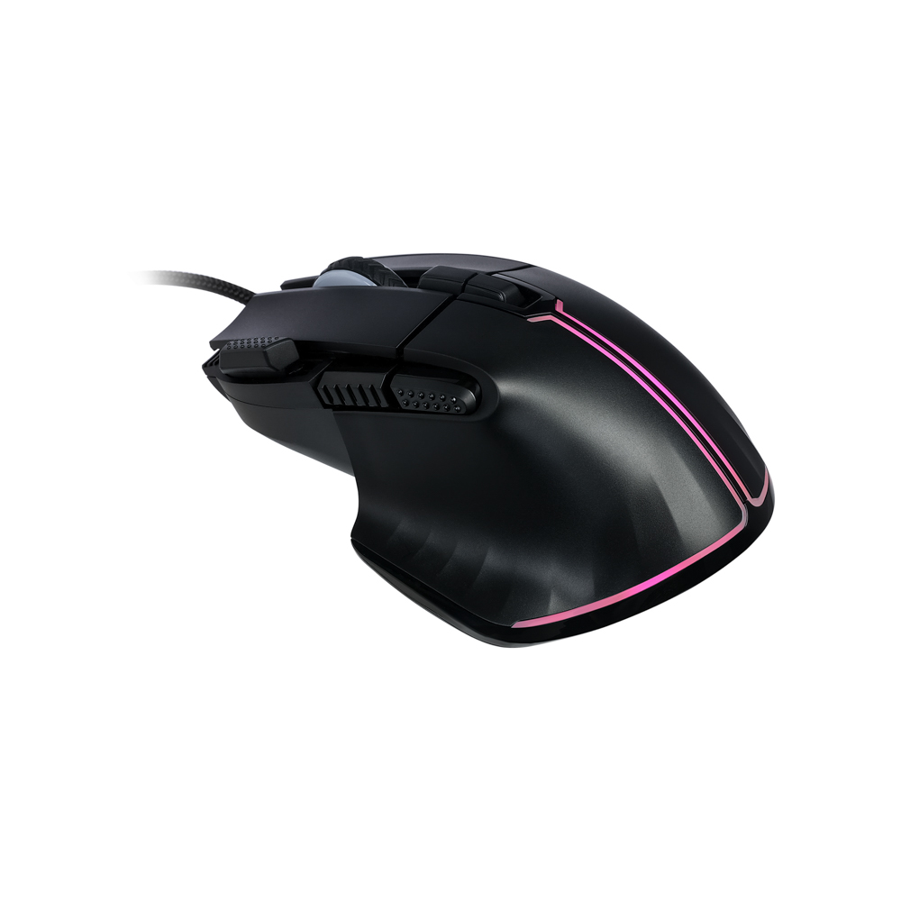 BY Игровая мышь проводная Saiga 12000dpi,9D,PMW3360,RGB,220см, арт.№ 405-060