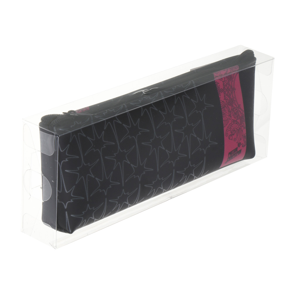 Пенал прямоугольный, 21x3x8см, BY Русские Супергерои "Ночь" 1 отделение на молнии, силикон, арт.№ 801-110