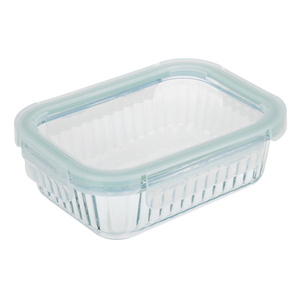 Контейнер жаропрочный тм SATOSHI, стекло, 640мл, 2 цвета, арт.№ 825-052