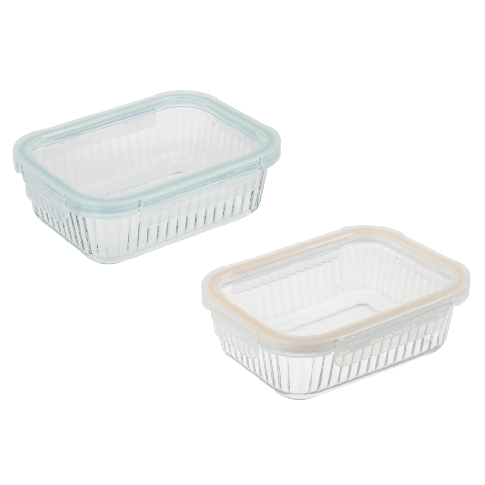 Контейнер жаропрочный тм SATOSHI, стекло, 1040мл, 2 цвета, арт.№ 825-053