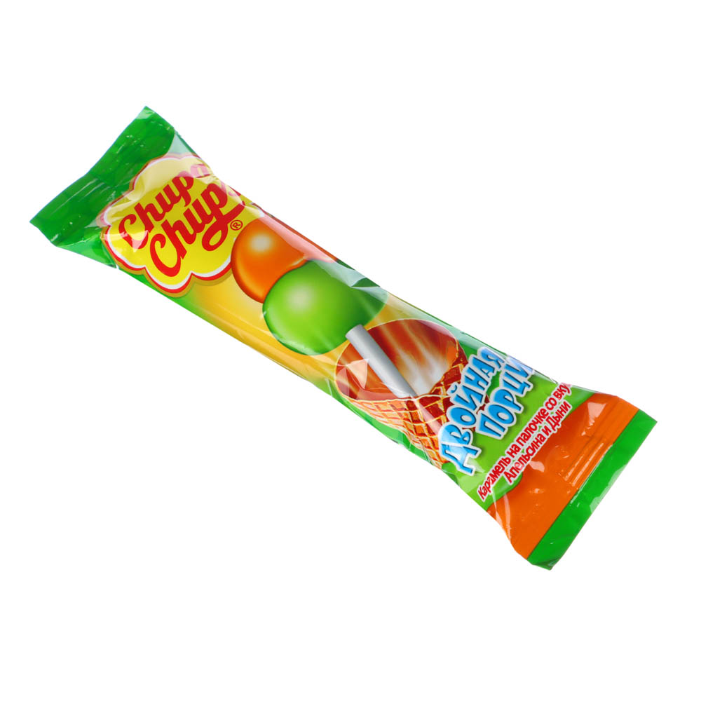 Карамель CHUPA CHUPS Двойная порция ассорти, 16,8 г, арт.№ 347-183