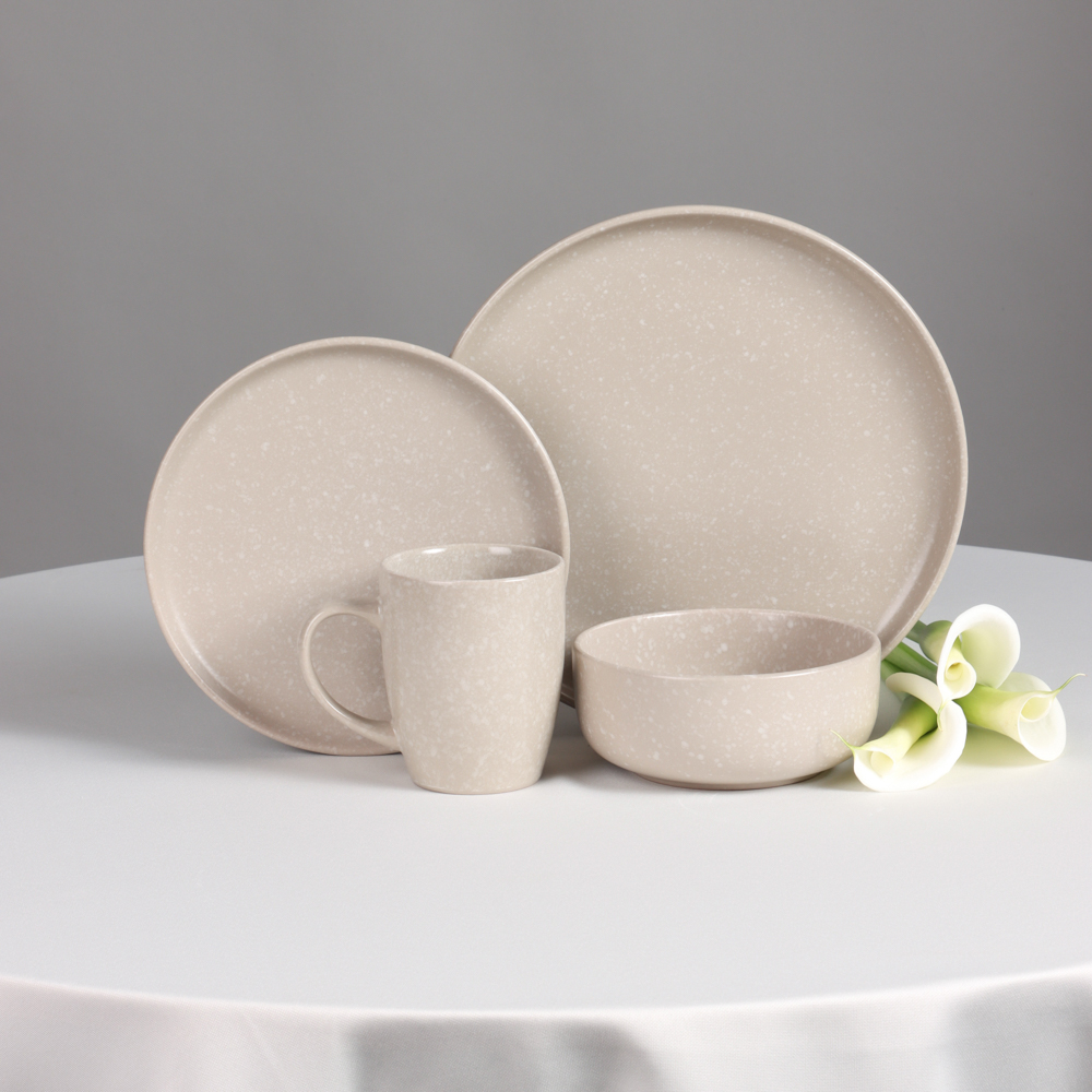 MILLIMI Тарелка подстановочная 26.5х2.8см, керамика, бежевый, арт.№ 824-180