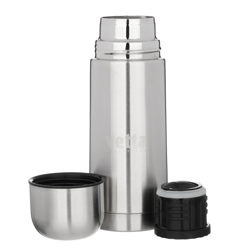 VETTA Термос 0,35л "Буллет" для напитков, серебристый, нержавеющая сталь, арт.№ 841-784
