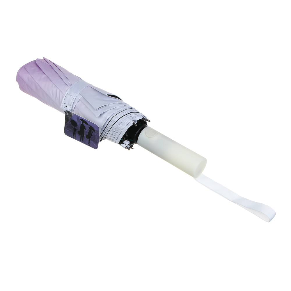 Зонт автомат, усиленный, стекловолокно, металл, пластик, ПЭ, винил, d103см, 10 спиц, 4 цвета, #2, арт.№ 302-393