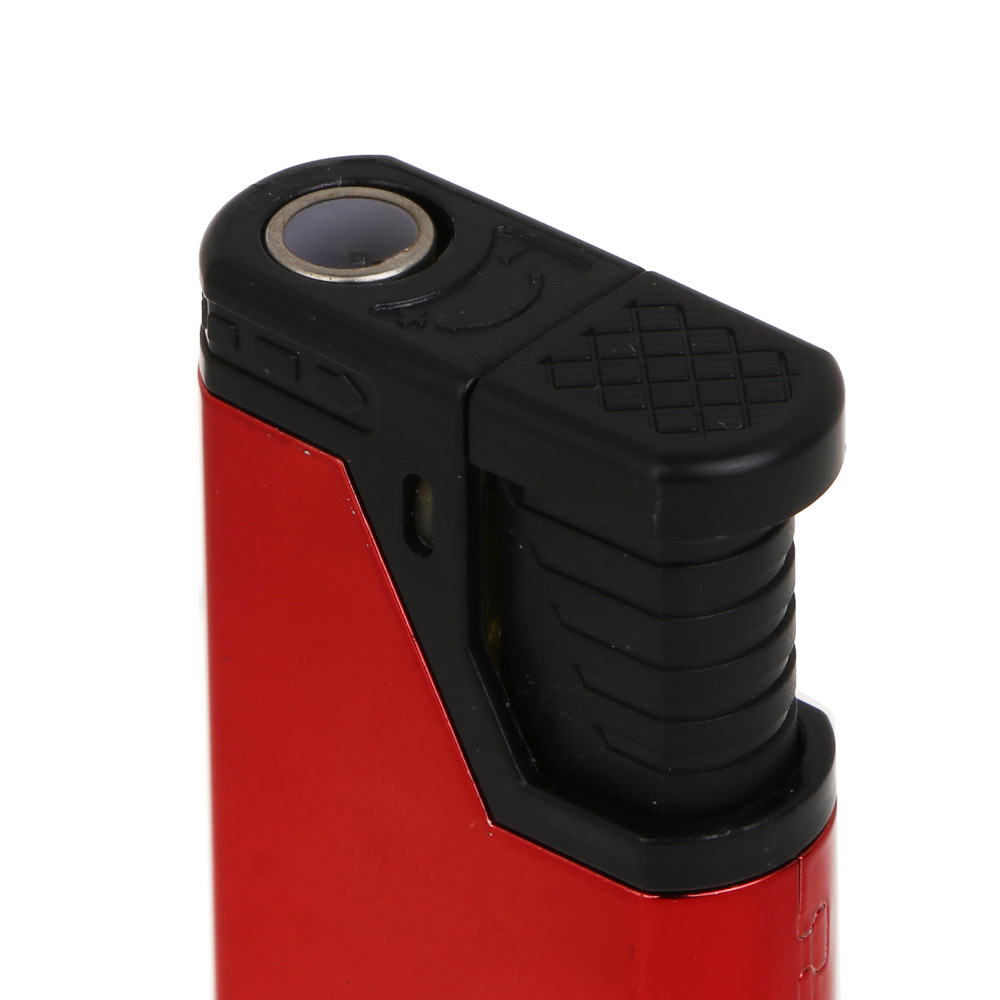 Зажигалка турбо, пьезоподжиг, заправляемая, 7,04х3,23х1,3 см, 5 цветов, арт.№ 101-057