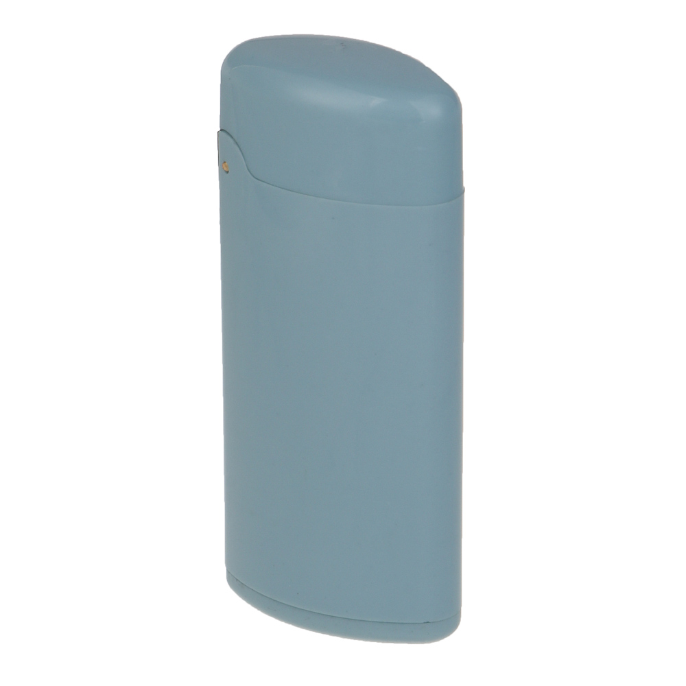 Зажигалка турбо, пьезоподжиг, заправляемая, 7,18х3,26х1,8 см, 5 цветов, арт.№ 101-058