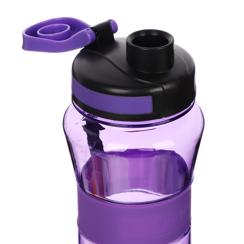 SILAPRO Спортивная бутылка с сеточкой 22х8см, 700мл, силикон, PC, арт.№ 088-010