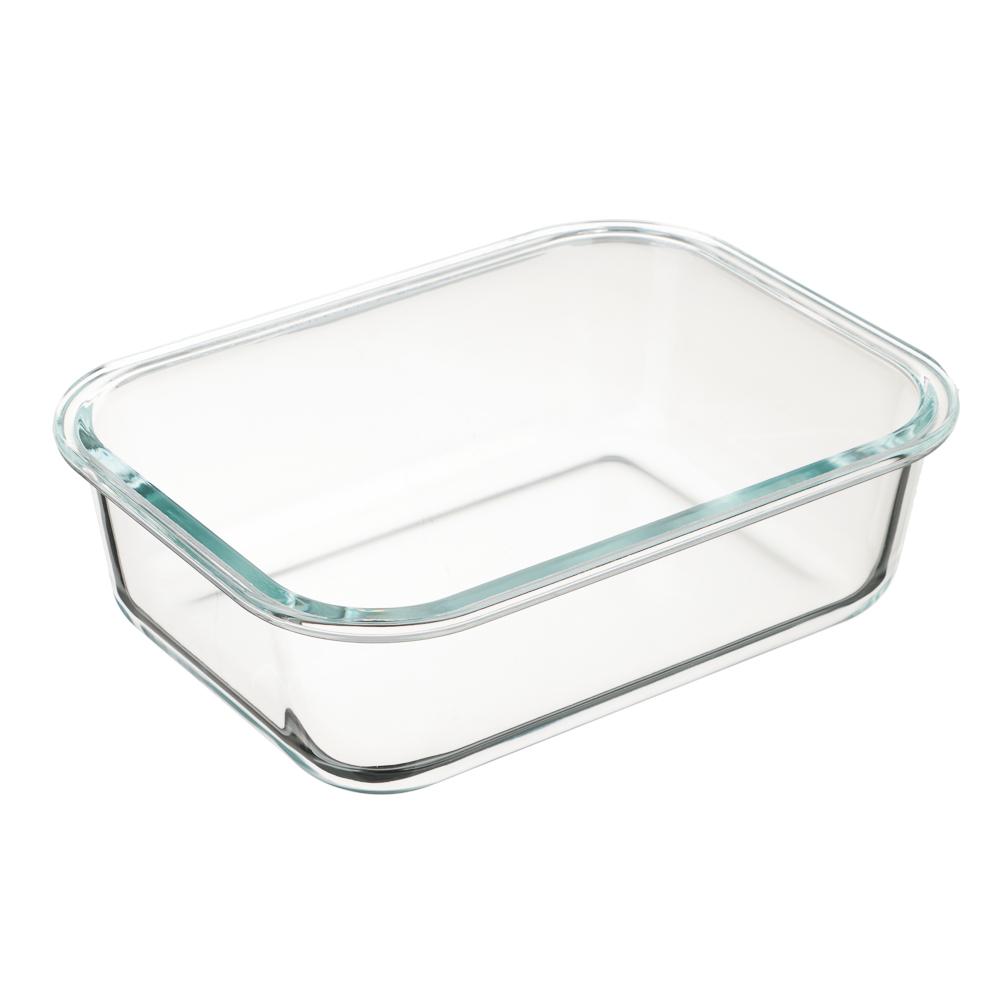 VETTA Контейнер для продуктов 600мл, крышка бамбук, жаропрочное стекло, арт.№ 825-036